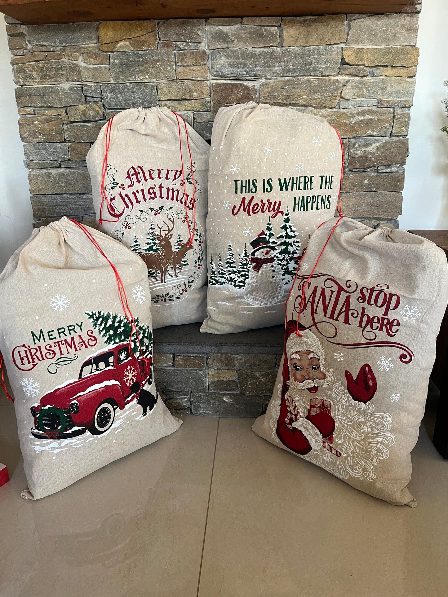 Christmas Santa Big Bag