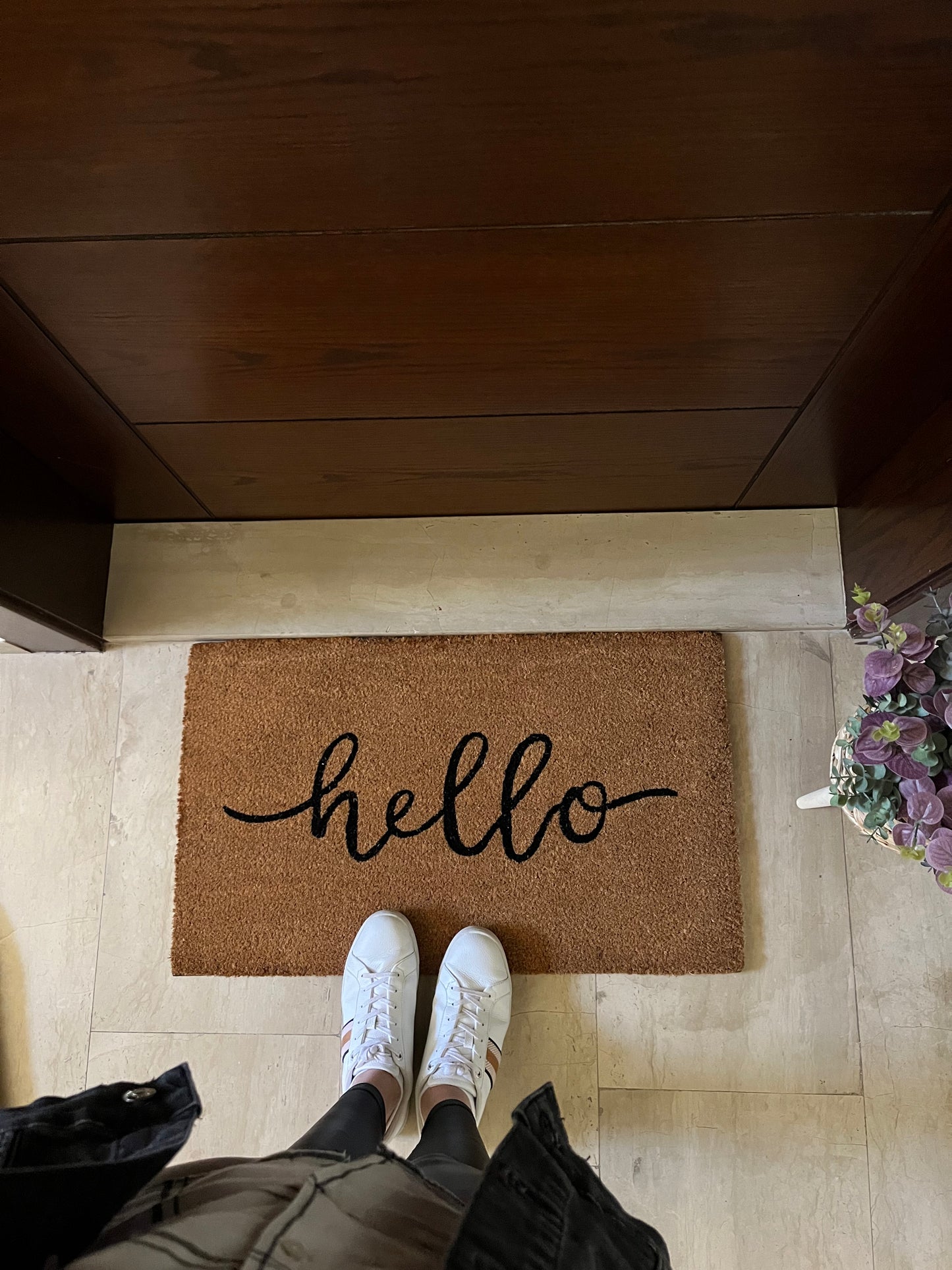 “Hello” Doormat