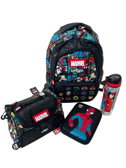 Smiggle Backpack Marvel 4 pieces Set