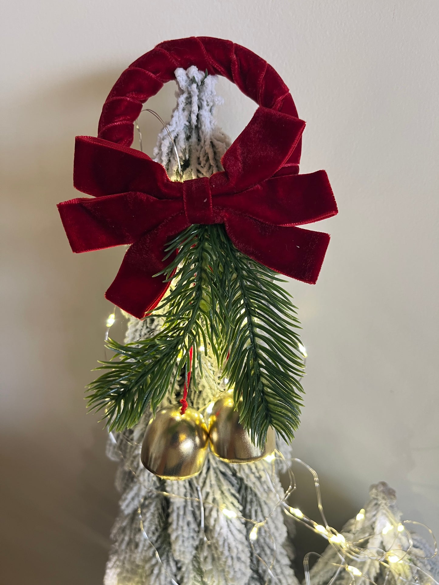 Christmas Velvet Burgundy Ornaments