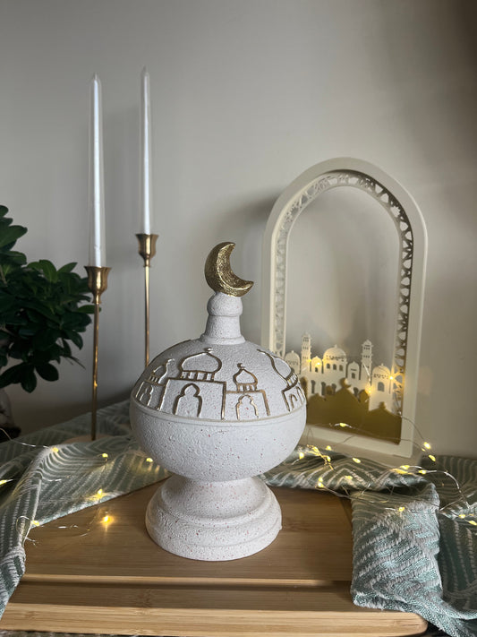 Ramadan Covered Resin Plate