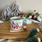 Christmas Ceramic Mug with Coaster & Spoon