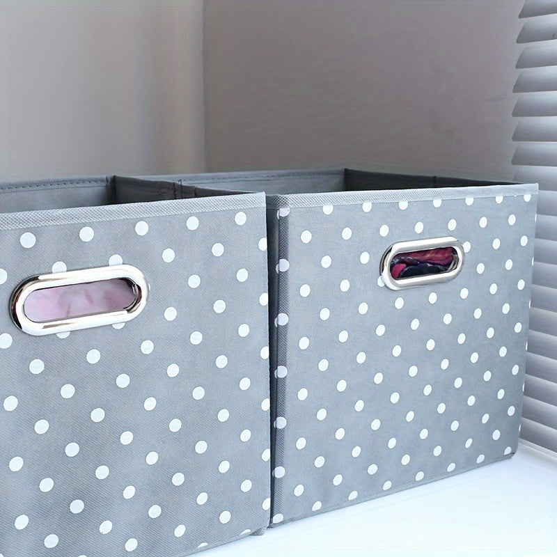 Fabric Storage Box with handle 28x28x27cm