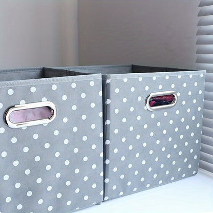 Fabric Storage Box with handle 28x28x27cm