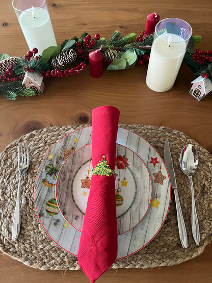 Christmas Tree Napkin Rings