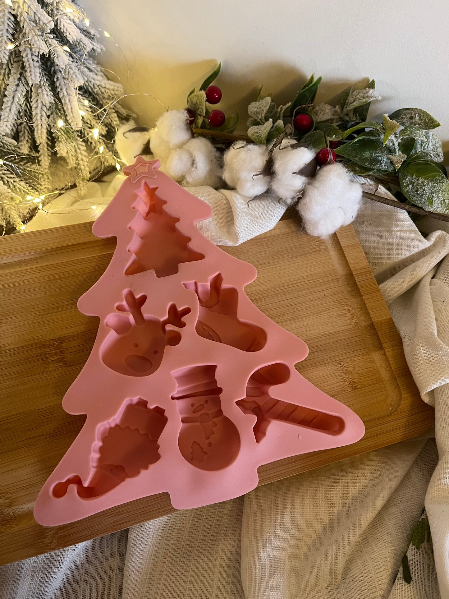 Christmas Silicone Mold - Several Shapes