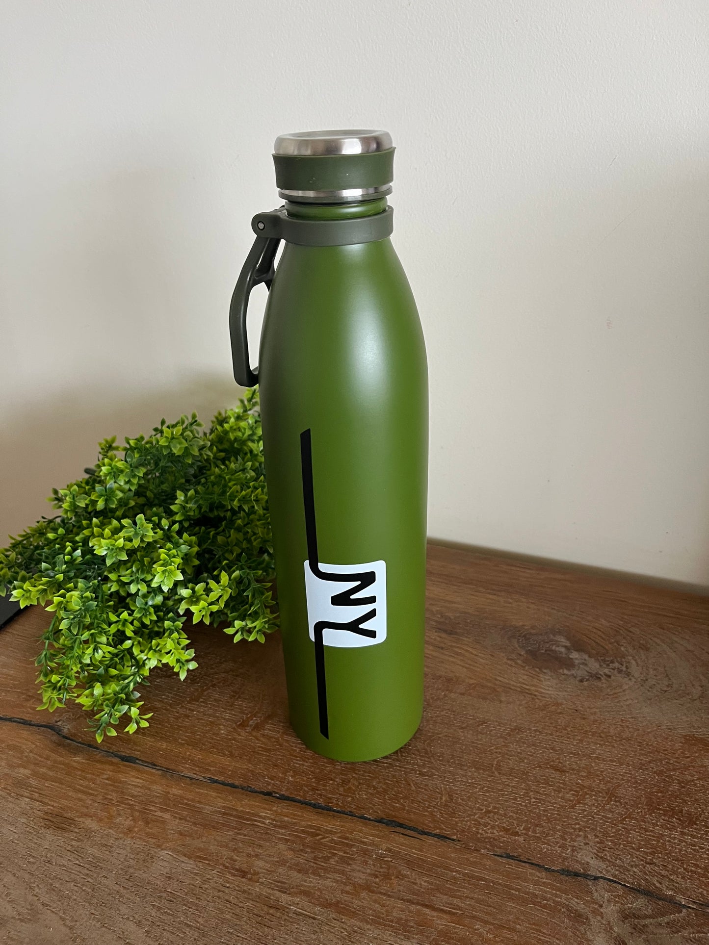 Stainless Straw Bottle 1L