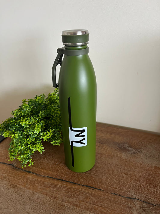 Stainless Straw Bottle 1L