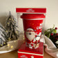 Christmas Ceramic Mug with Silicone Cover in a box