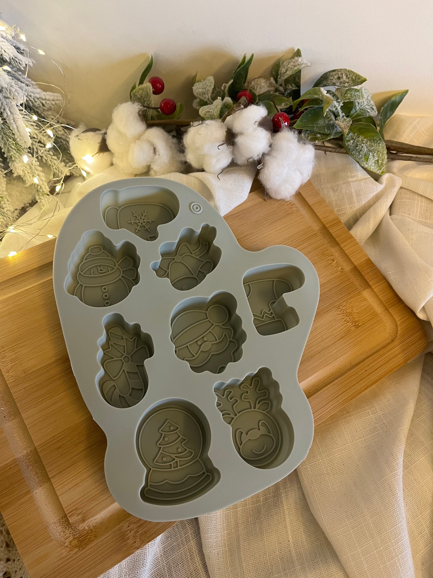 Christmas Silicone Mold - Several Shapes