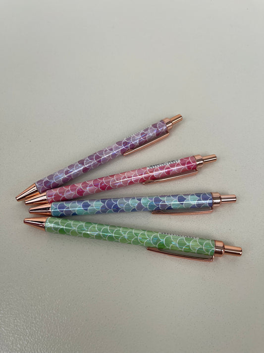 Mermaid Print Pencils