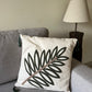 Leaf Line Cushion Cover