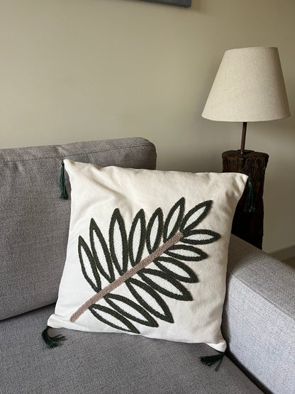 Leaf Line Cushion Cover