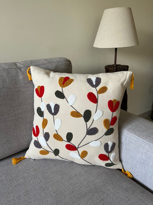 Color Pop Bloom Cushion Cover