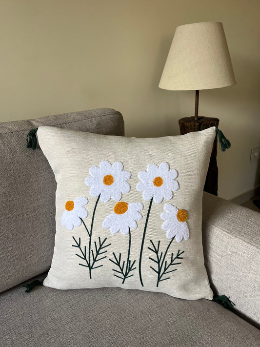 Daisy Delight Cushion Cover