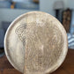 Handcrafted Wooden Plate (Elephant)