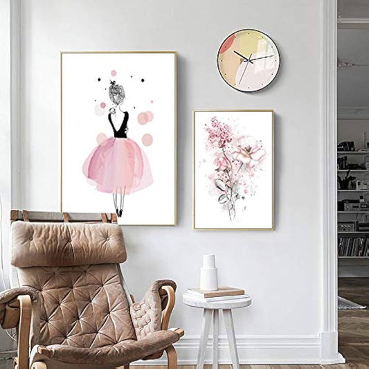 Elegant Ballerina Framed Poster