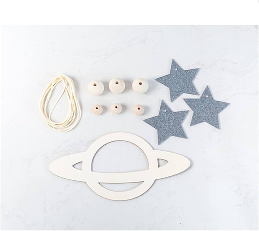 Wood Planet Wall Hanging Decor