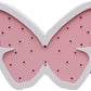 Butterfly Wood Led Light bulbs (Pink)