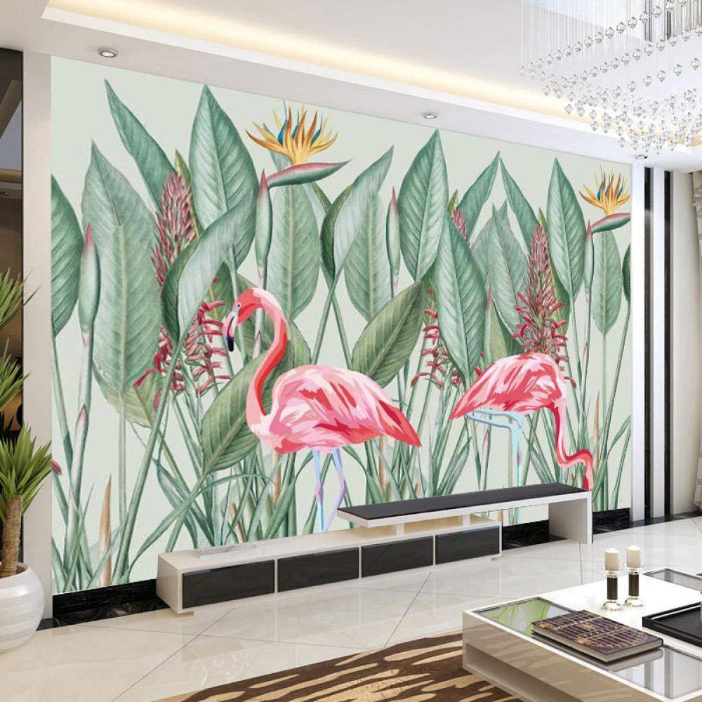 Forest with Flamingo Wall Sticker