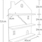 House Wood Shape Shelves