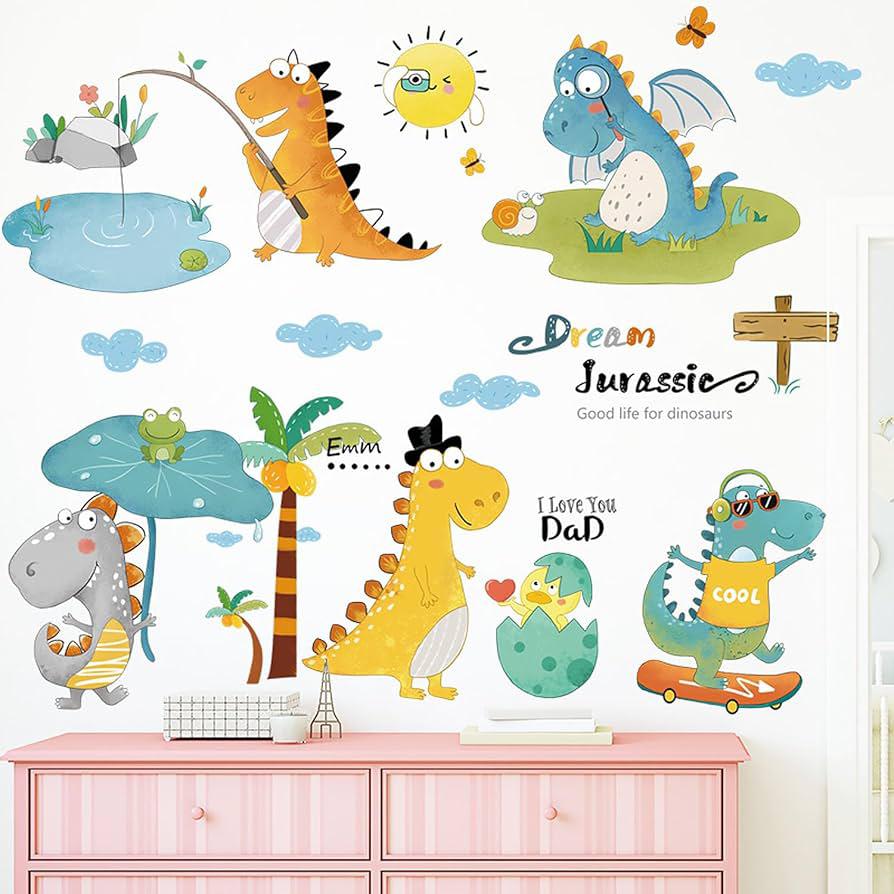 Cool Dinosaurs Wall Decal