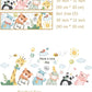 Pastel Animals Wall Decal