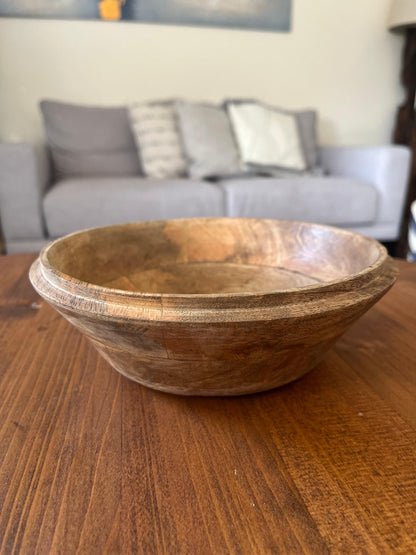 Simple Wooden Bowl