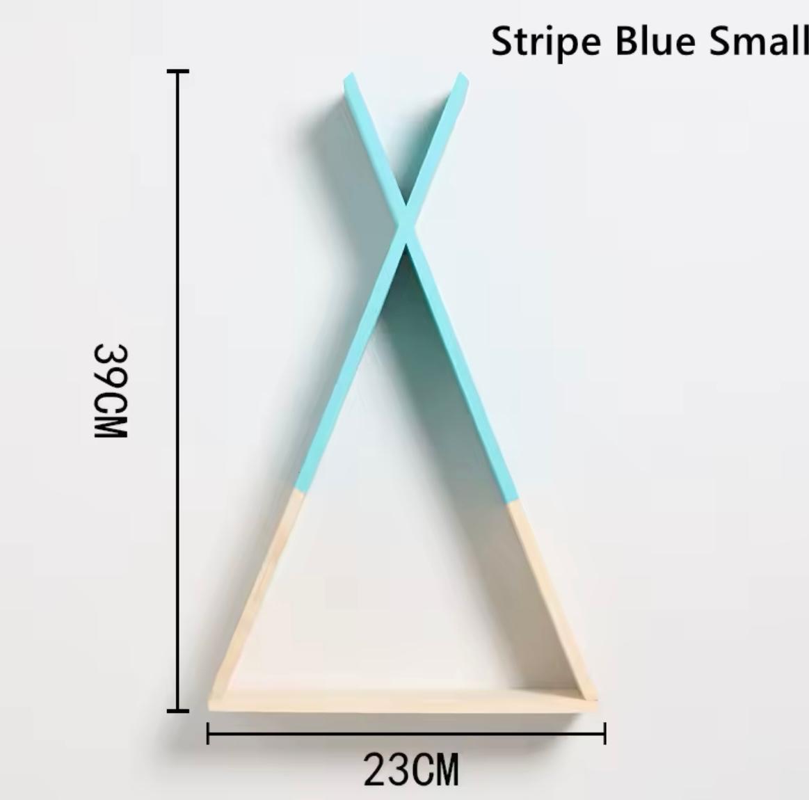 Nordic Style Triangle Wood Shelf