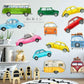 Vintage Cars Wall Decal