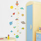 Planets Growth Chart Decal