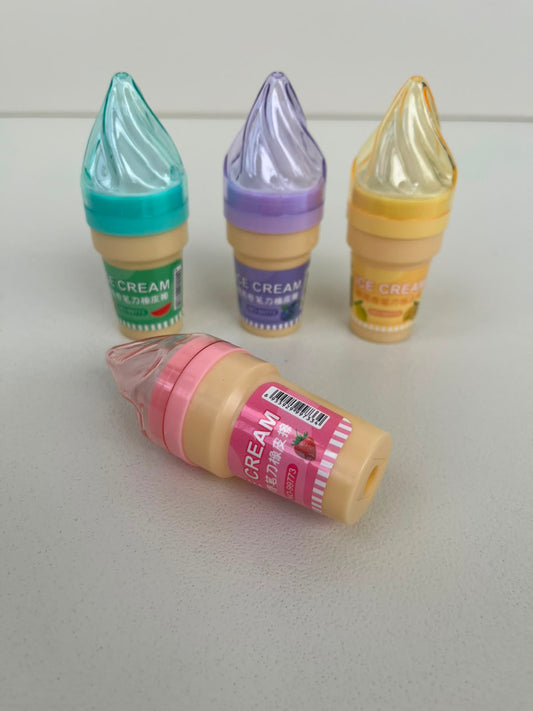 Icecream Eraser And Sharpener