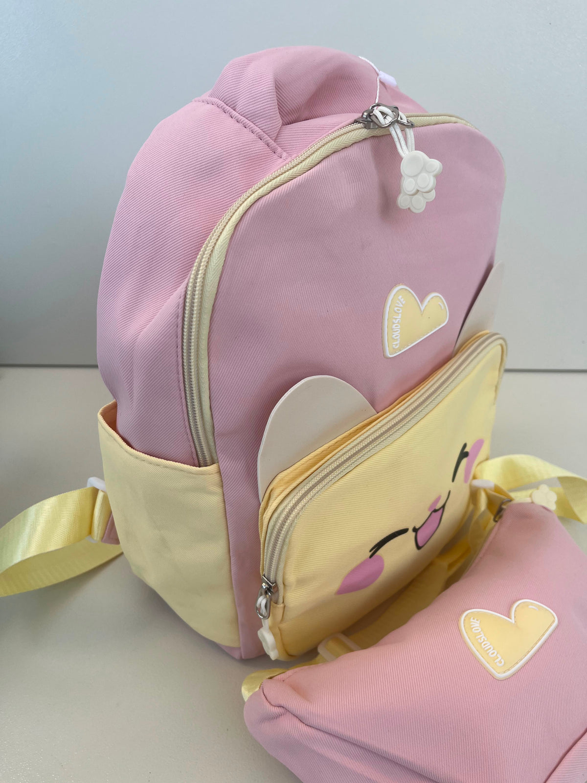 Cat Backpack 2 pieces set