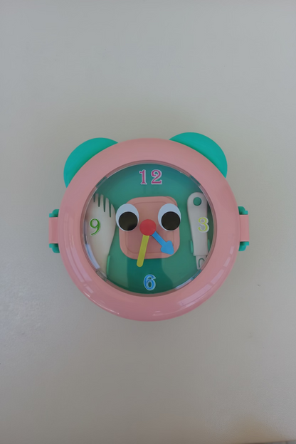 Kids Clock Stainless Lunchbox