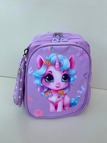 Kids Unicorn Backpack with pencil case 30cm