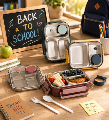 Stainless Steel Simple Lunchbox