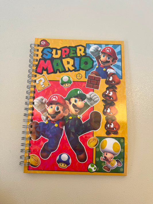 Super Mario Kids Notebook