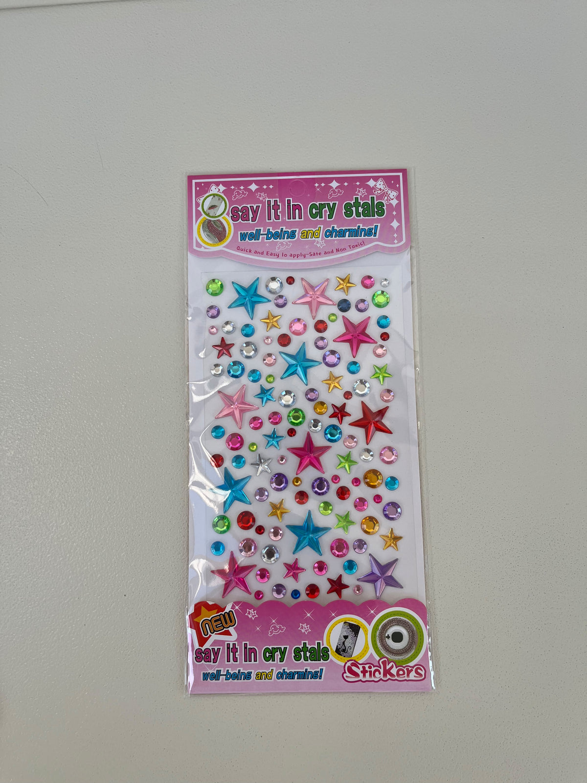 Trendy Crystal Gem Stickers