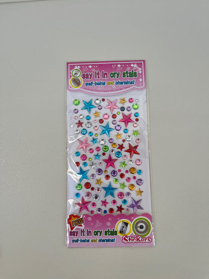 Trendy Crystal Gem Stickers