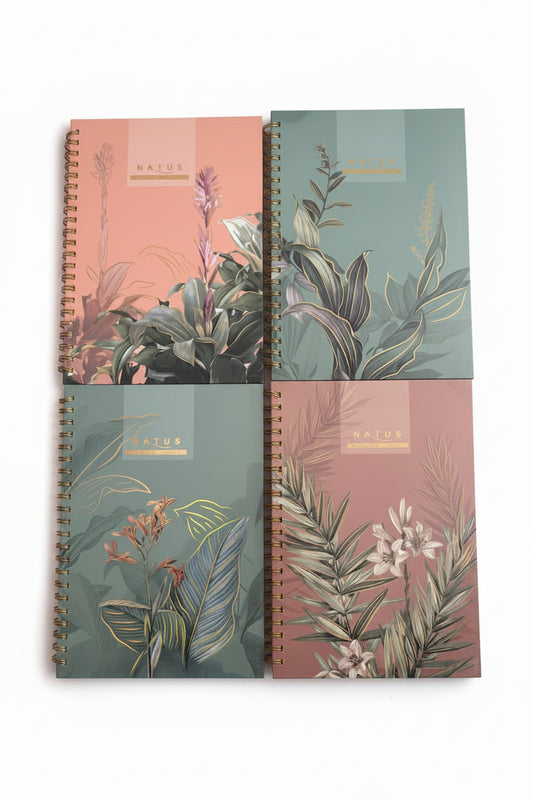 Flower A4 Notebook