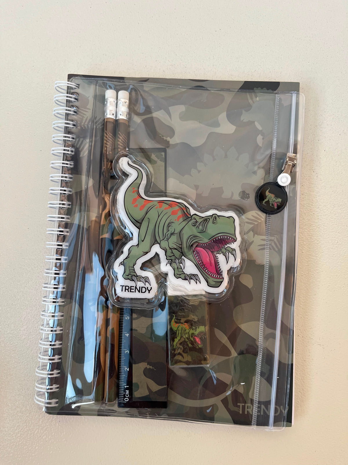 Kids Notebook With 2 Pencils, Ruler & Eraser & Pouch