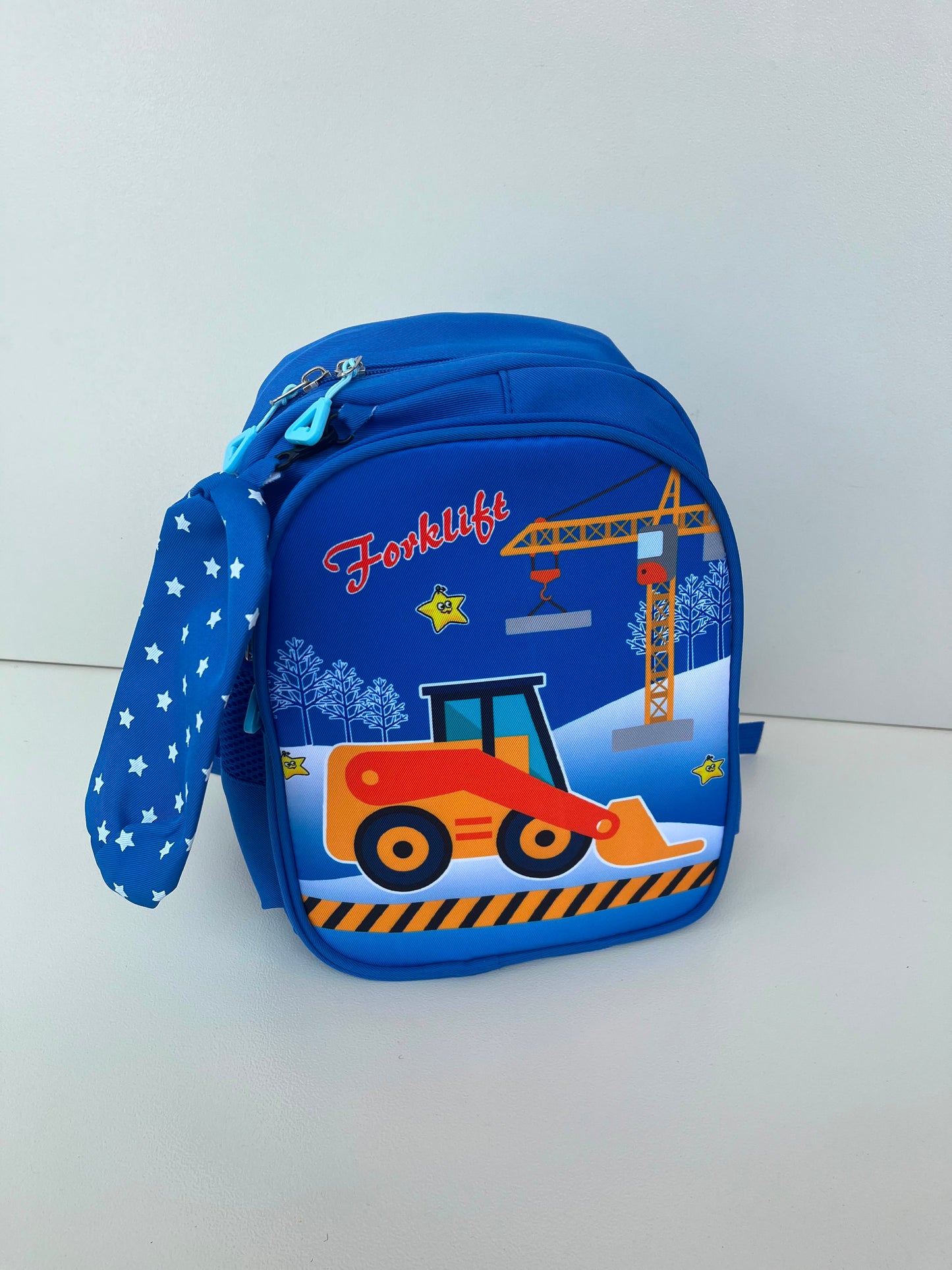 Kids Trucks Backpack & pencil case 30cm