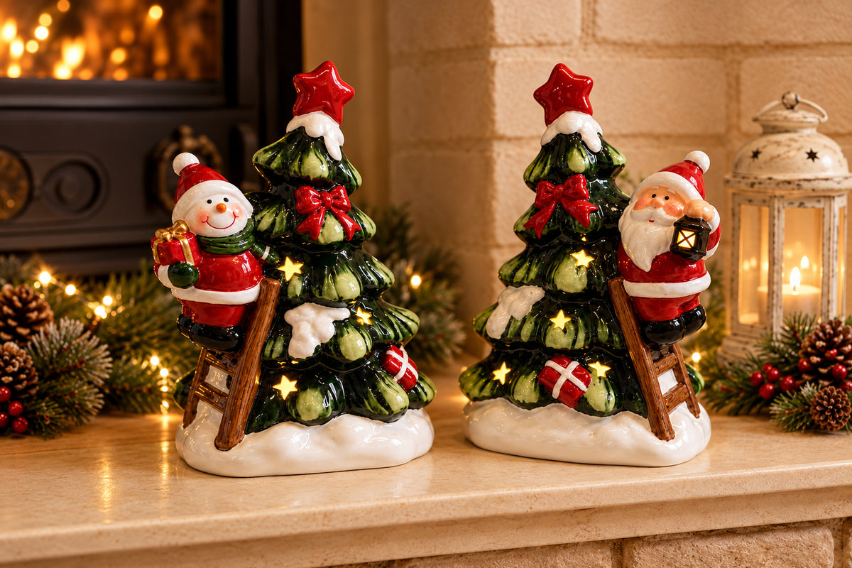 Christmas Tree Decoration with Lights