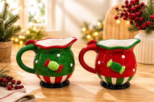 Christmas Candies Ceramic Jug