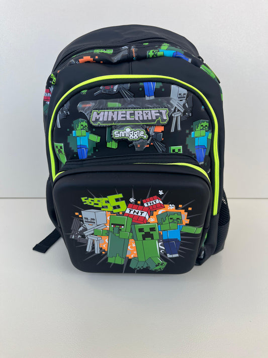 Smiggle Minecraft Backpack 38cm
