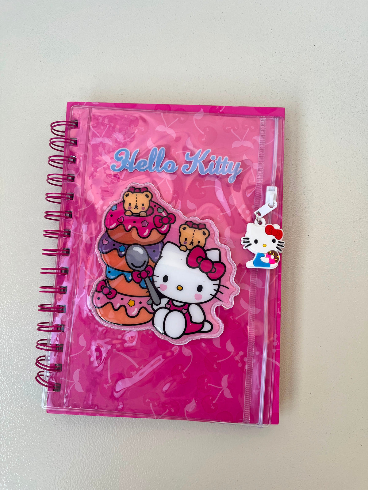 Hello Kitty Kids Notebook With Pouch & 3D character