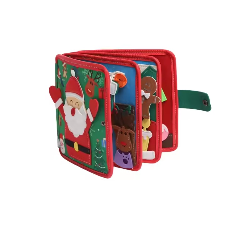 Christmas Kids Soft Busy Book