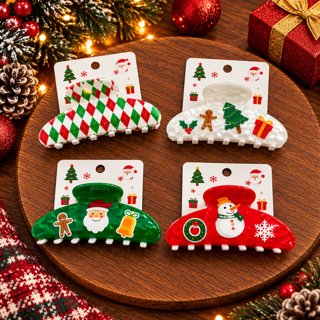 Christmas Hair Clips