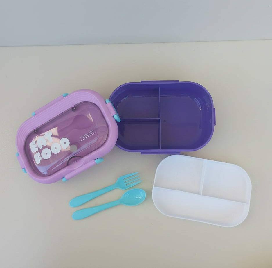 “Eat Food” Plastic Lunchbox