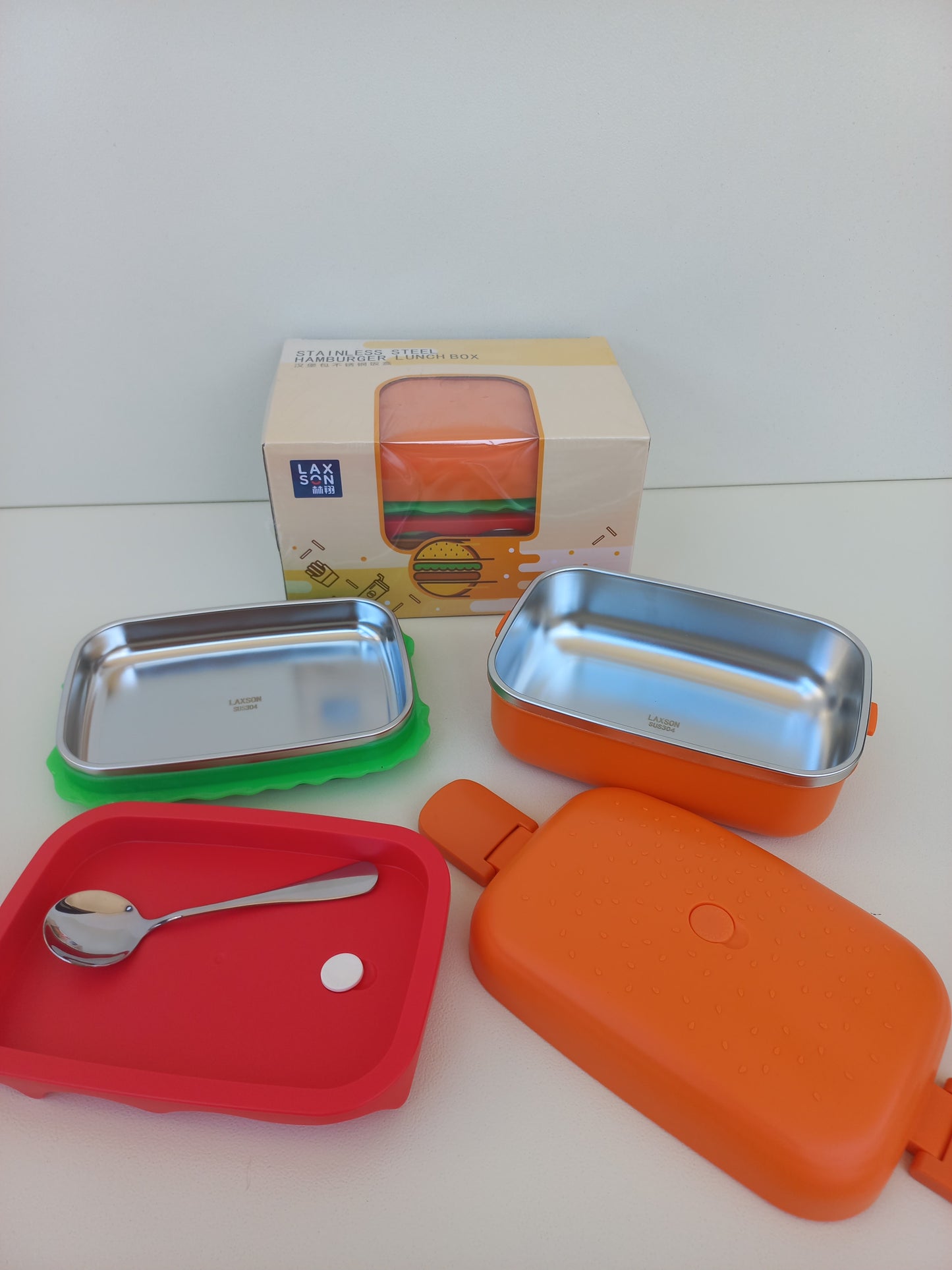 Sandwich Stainless Steel Lunchbox
